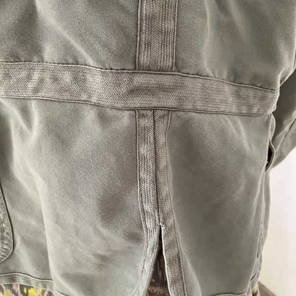 See By Chloe Paris Olive Green Cargo Utility Jacket 32 - Picture 10 of 16